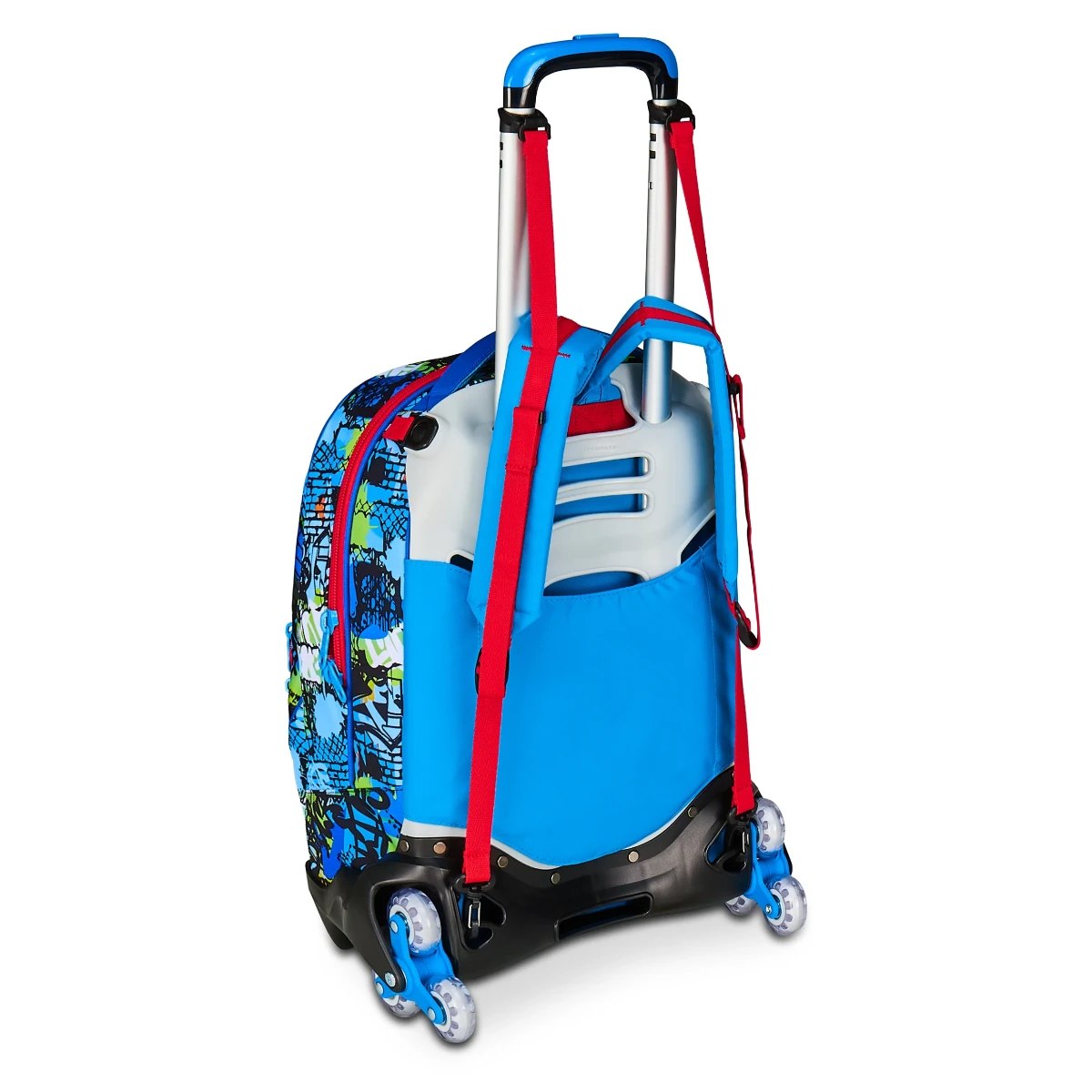 Trolley SJ Separabile 3 RUOTE Bambino - MOSTRICIATTOLO - Fantasys Boy - immagine 2