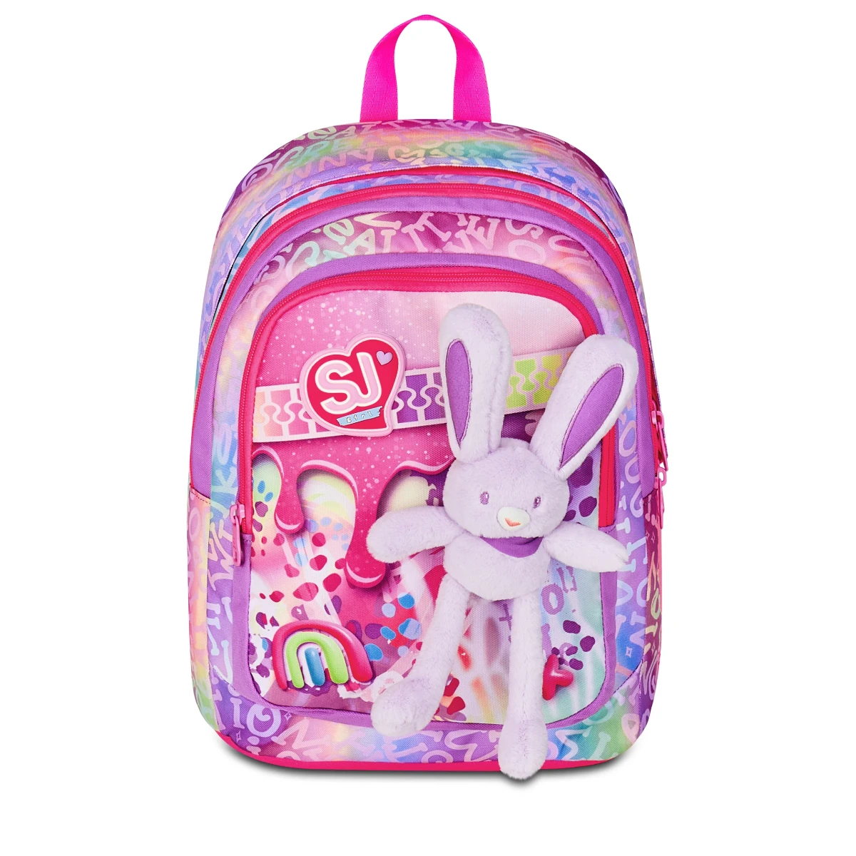 Featured image for “Zaino SJ Tondo - CONIGLIETTO LILLA Bambina - Fantasys Girl”