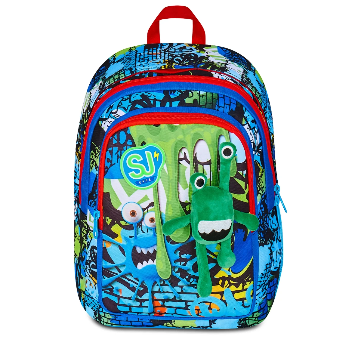 Featured image for “Zaino SJ Tondo Bambino - MOSTRICIATTOLO Verde - Fantasys Boy”