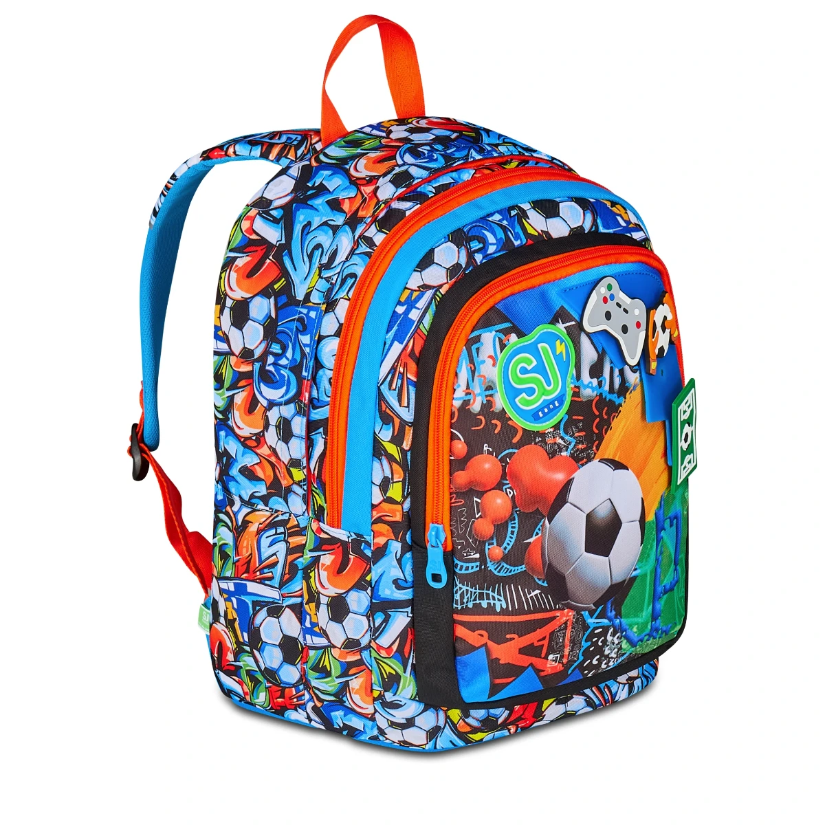 Zaino SJ Tondo - CALCIO Con Pin Bambino - Tinypatch Boy - immagine 2