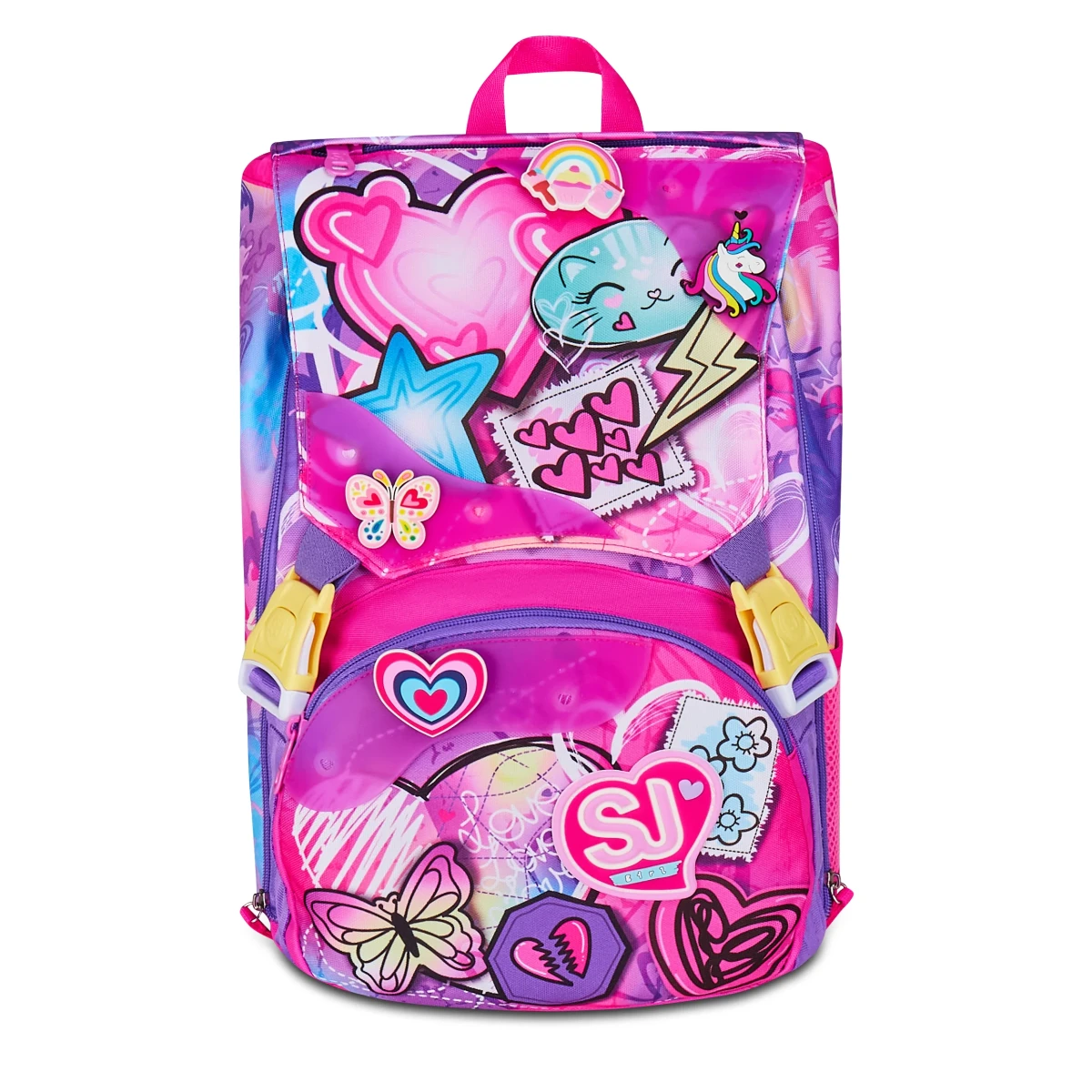 Featured image for “Zaino SJ Estensibile Big Bambina - TINYPATCH GIRL - Personalizzami Con Pins”