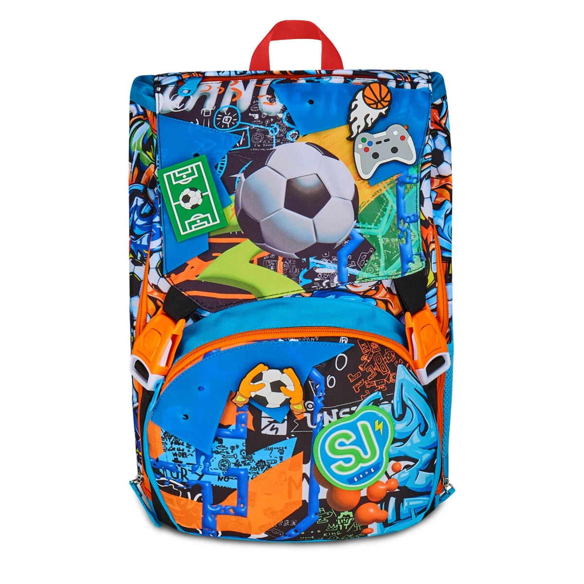 Featured image for “Zaino SJ Estensibile Big Bambino - TINYPATCH BOY - Personalizzami Con Pin”