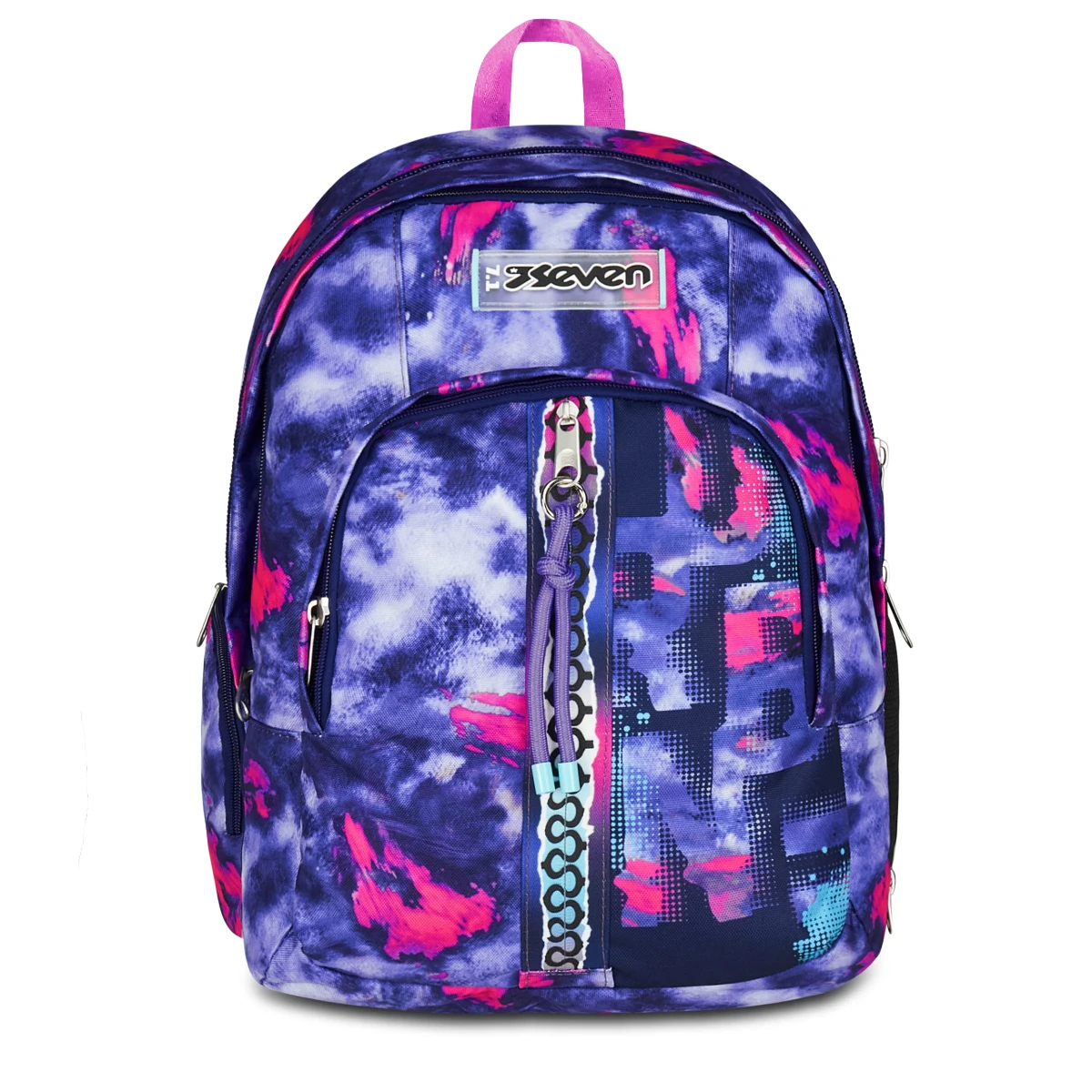 Zaino SEVEN Dual DETACH con Zainetto Staccabile SHADY DYE Girl - immagine 2