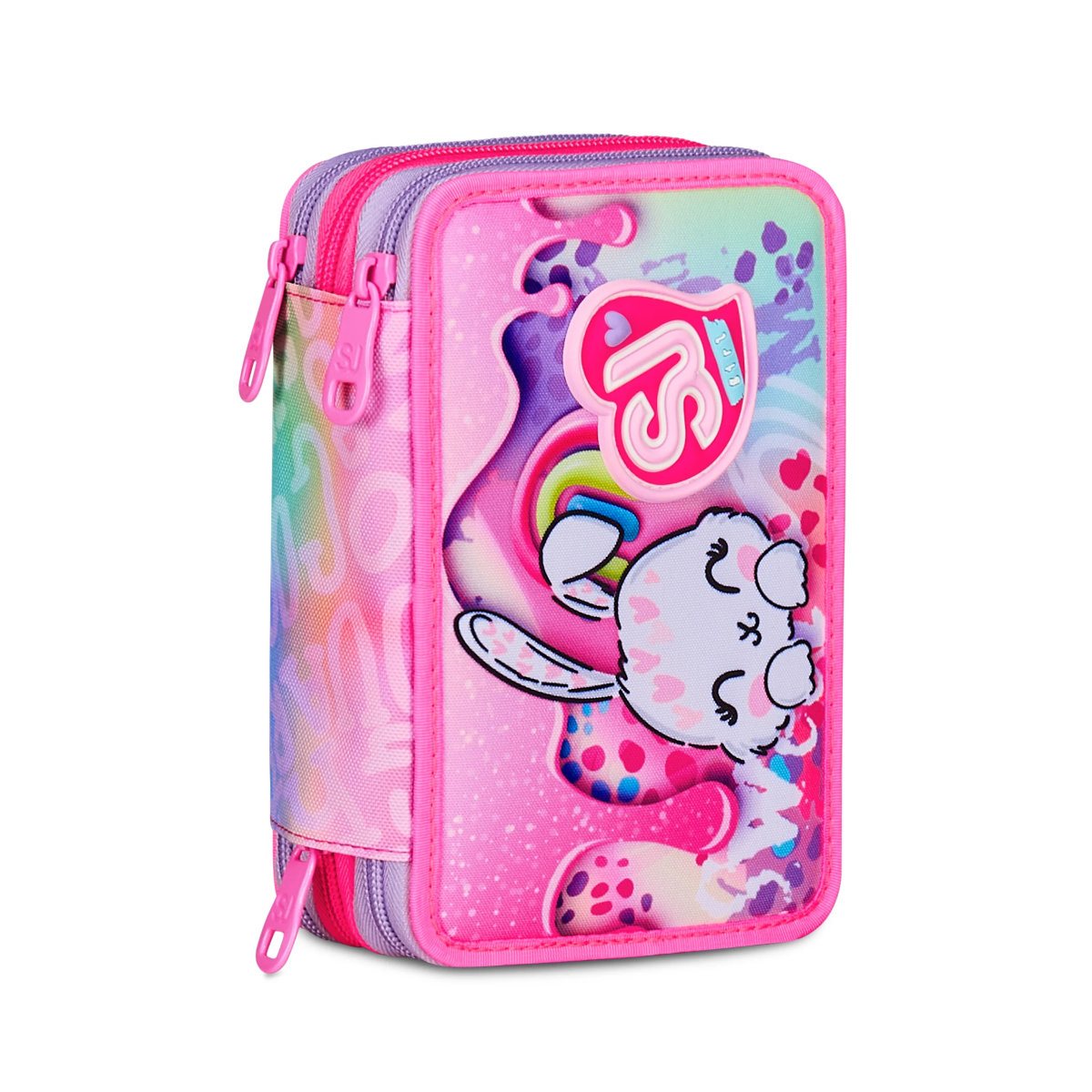 Featured image for “Astuccio SJ 3 ZIP - CONIGLIETTO - Fantasys Girl Bambina”