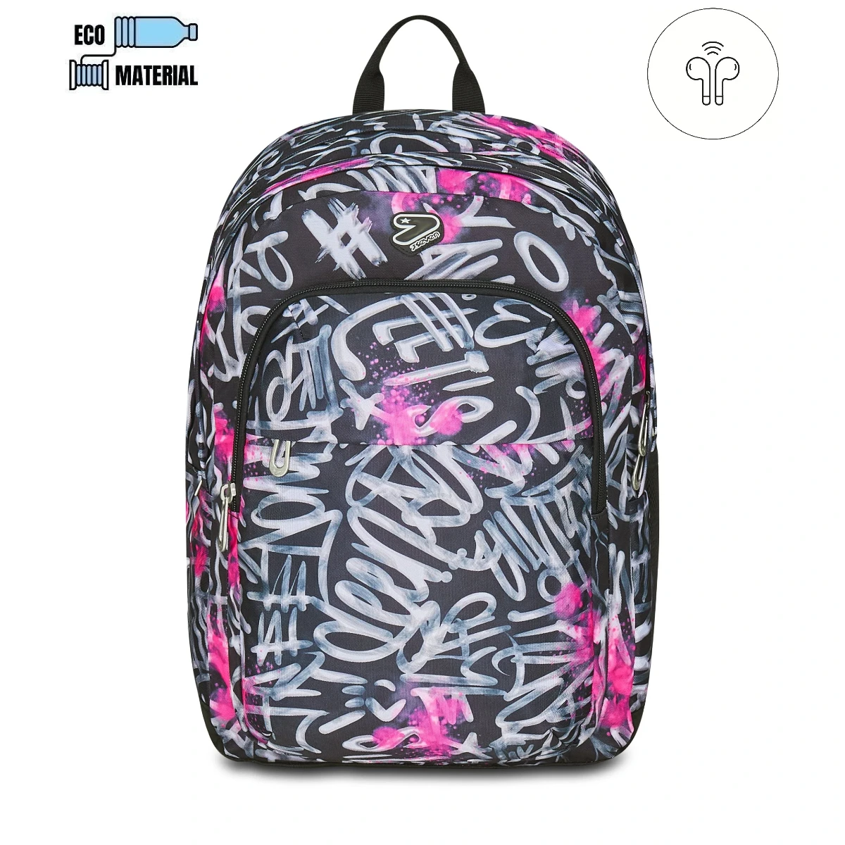 Featured image for “Zaino SEVEN Pro XXL DETACH Reversibile - JET BLACK”