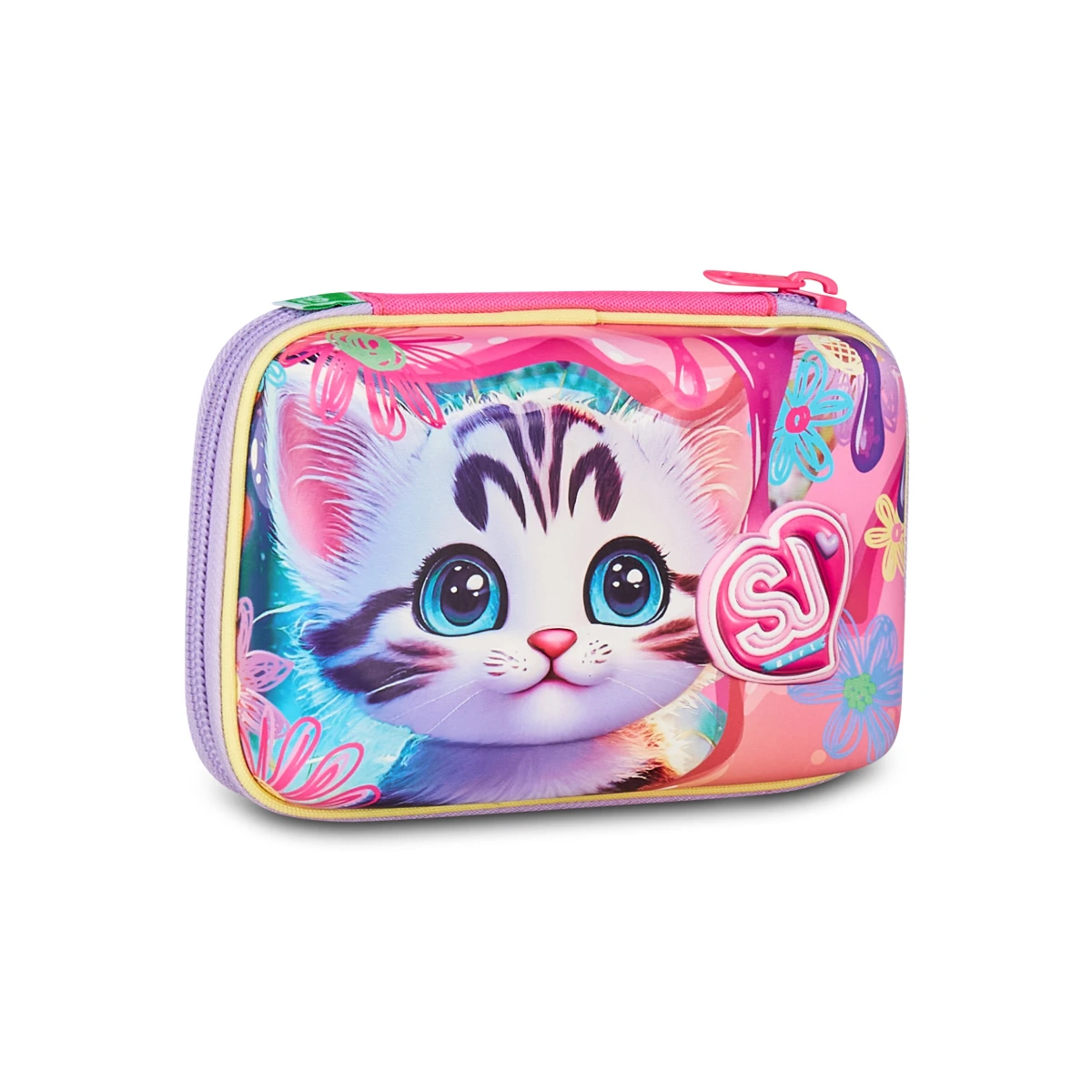 Astuccio SJ SPEED PAD + GATTINO 3D Cat and Air Bambina - immagine 3