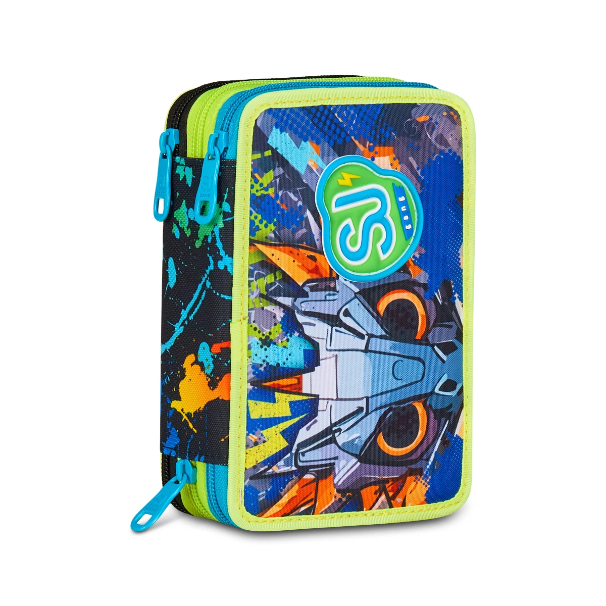 Featured image for “Astuccio SJ 3 ZIP - DRAGO ROBOT - Led Look Boy Bambino”