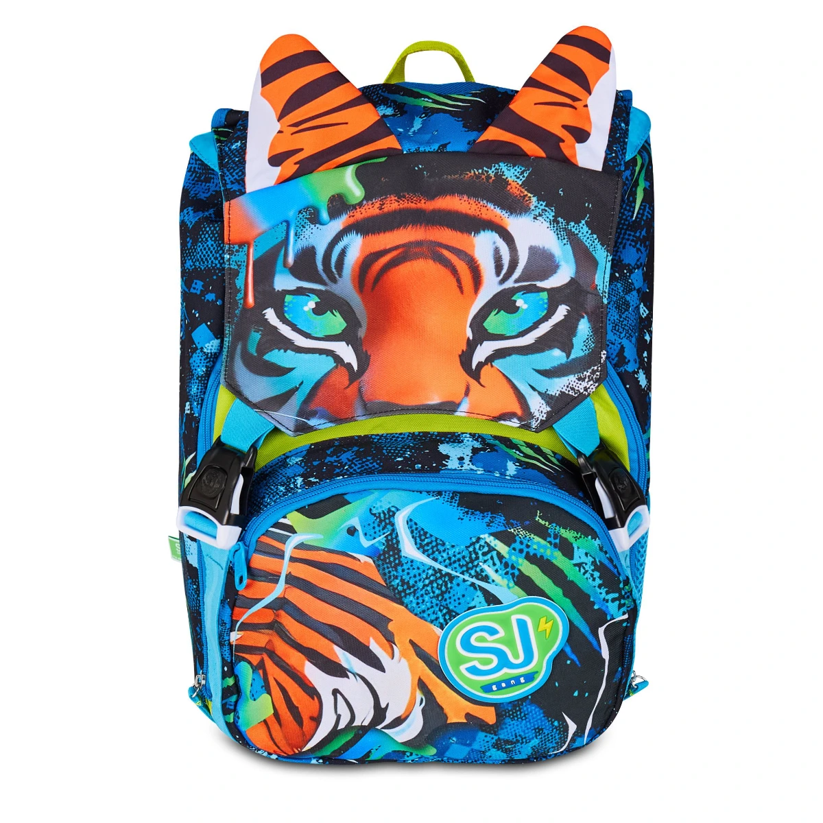 Zaino SJ Estensibile Big Bambino - AIR TIGER - Tigre Orecchiette Su e Giu - immagine 2