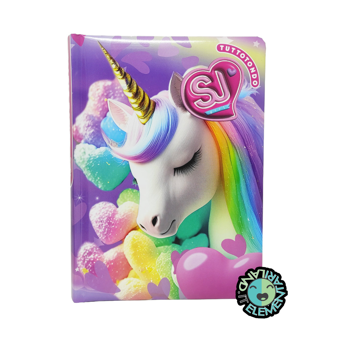 diario da bambina con unicorno