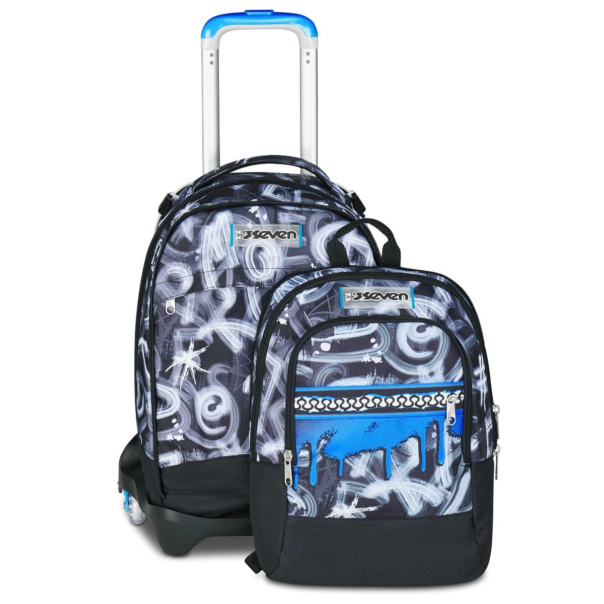 Featured image for “Trolley SEVEN Separabile 3 RUOTE DETACH - EXTRA GRANDE - Graffiti Boy”