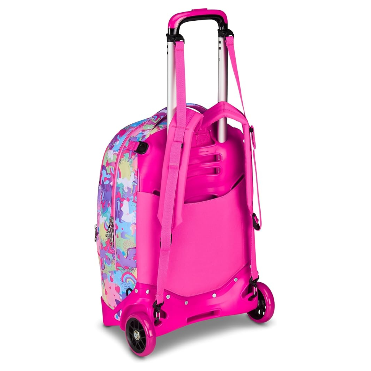 Trolley SJ Separabile 2 RUOTE - UNICORNO Bicolore - Bambina - immagine 4