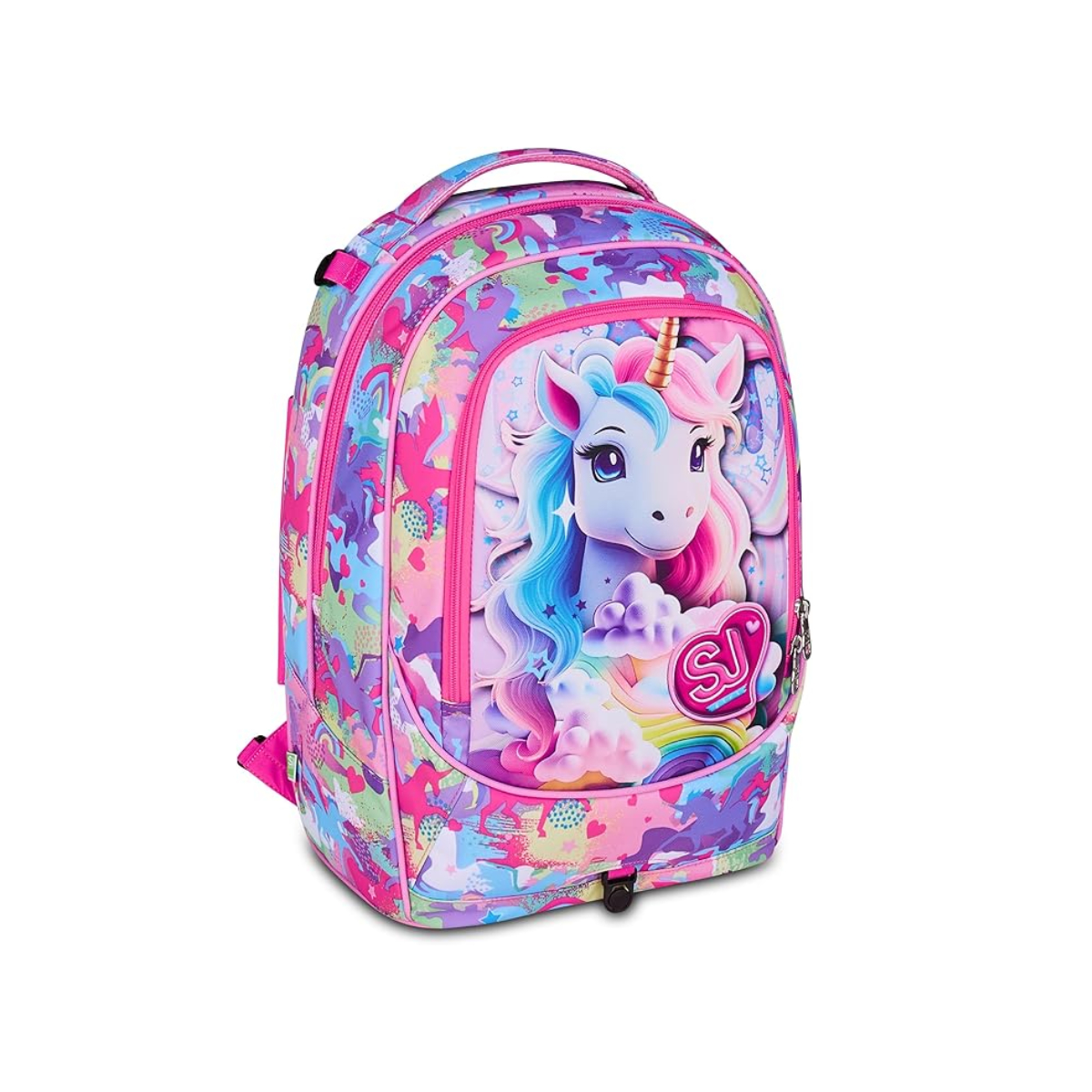 Trolley SJ Separabile 2 RUOTE - UNICORNO Bicolore - Bambina - immagine 6
