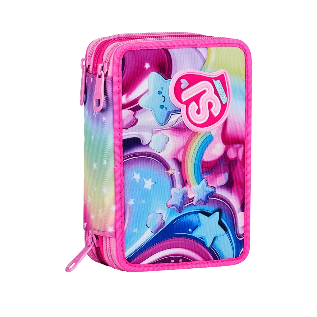 Featured image for “Astuccio SJ 3 ZIP - SOFT POUCH GIRL - Arcobaleno Bambina”