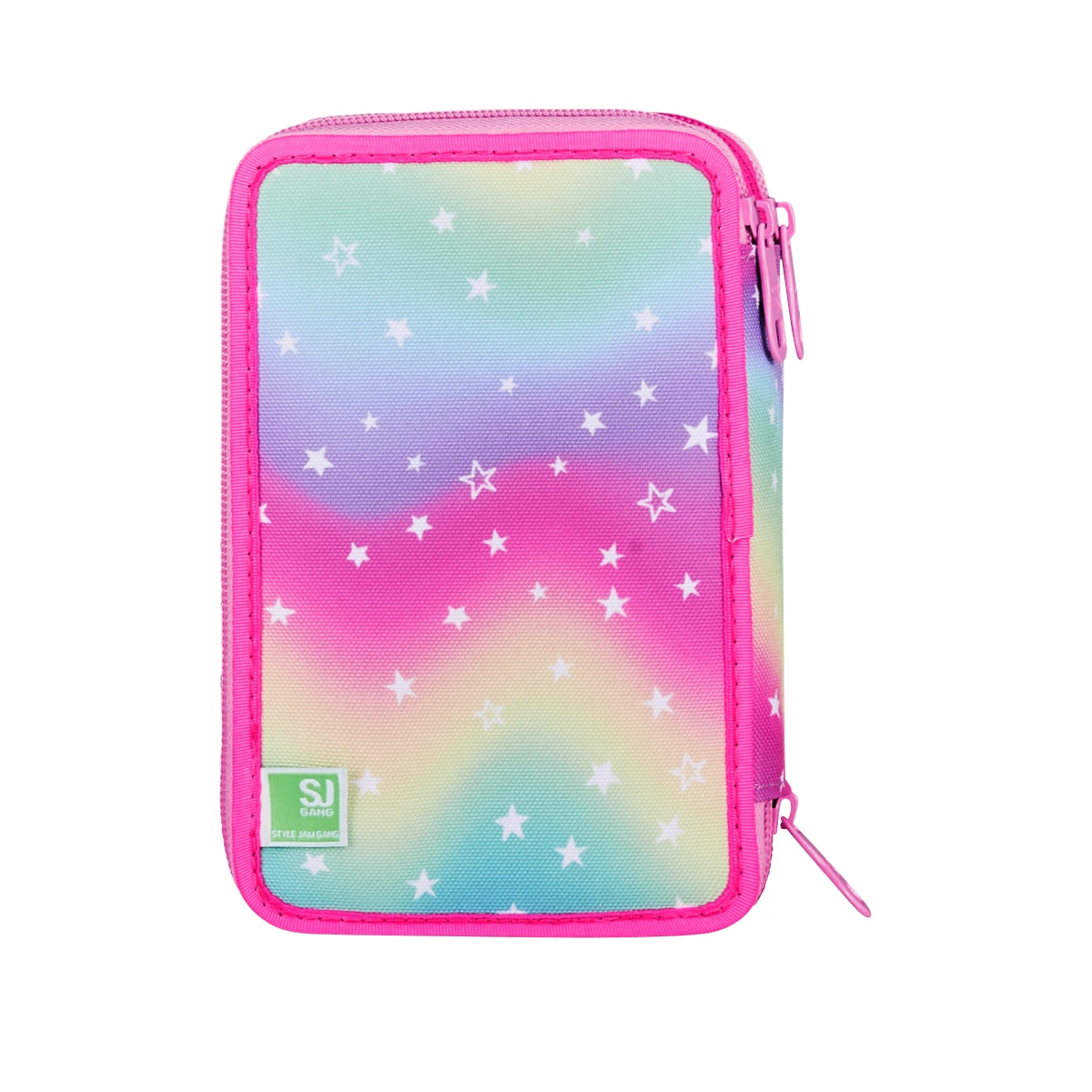 Astuccio SJ 3 ZIP - SOFT POUCH GIRL - Arcobaleno Bambina - immagine 2