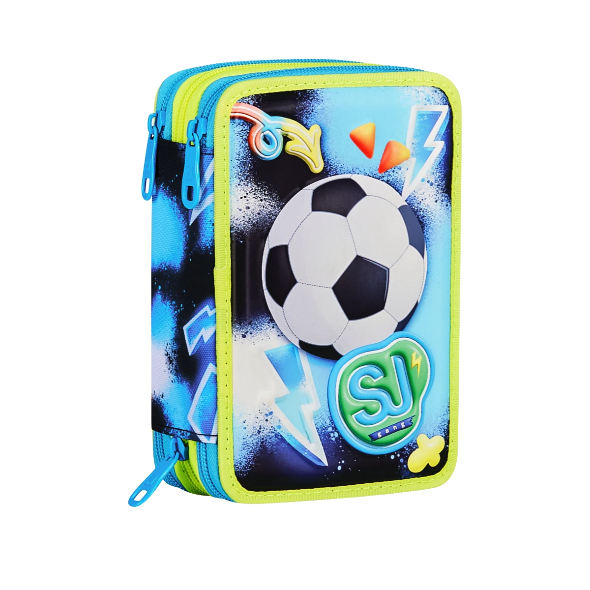 Featured image for “Astuccio SJ 3 ZIP - GLOWGAME - Palla Calcio 3D Bambino”