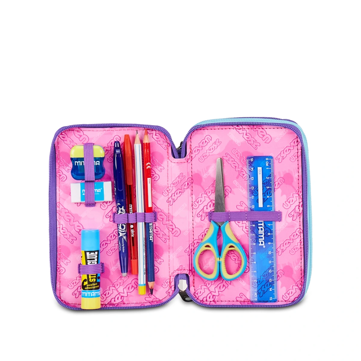 Astuccio SEVEN 3 Zip - LOVEPASS - Bambina - immagine 3