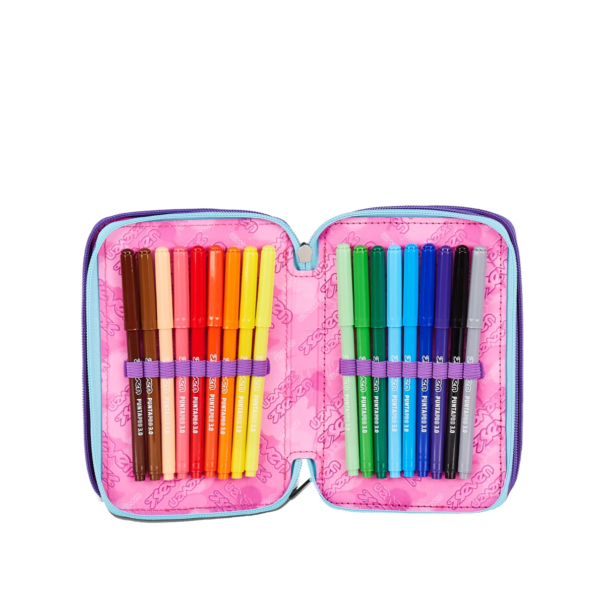 Astuccio SEVEN 3 Zip - LOVEPASS - Bambina - immagine 4