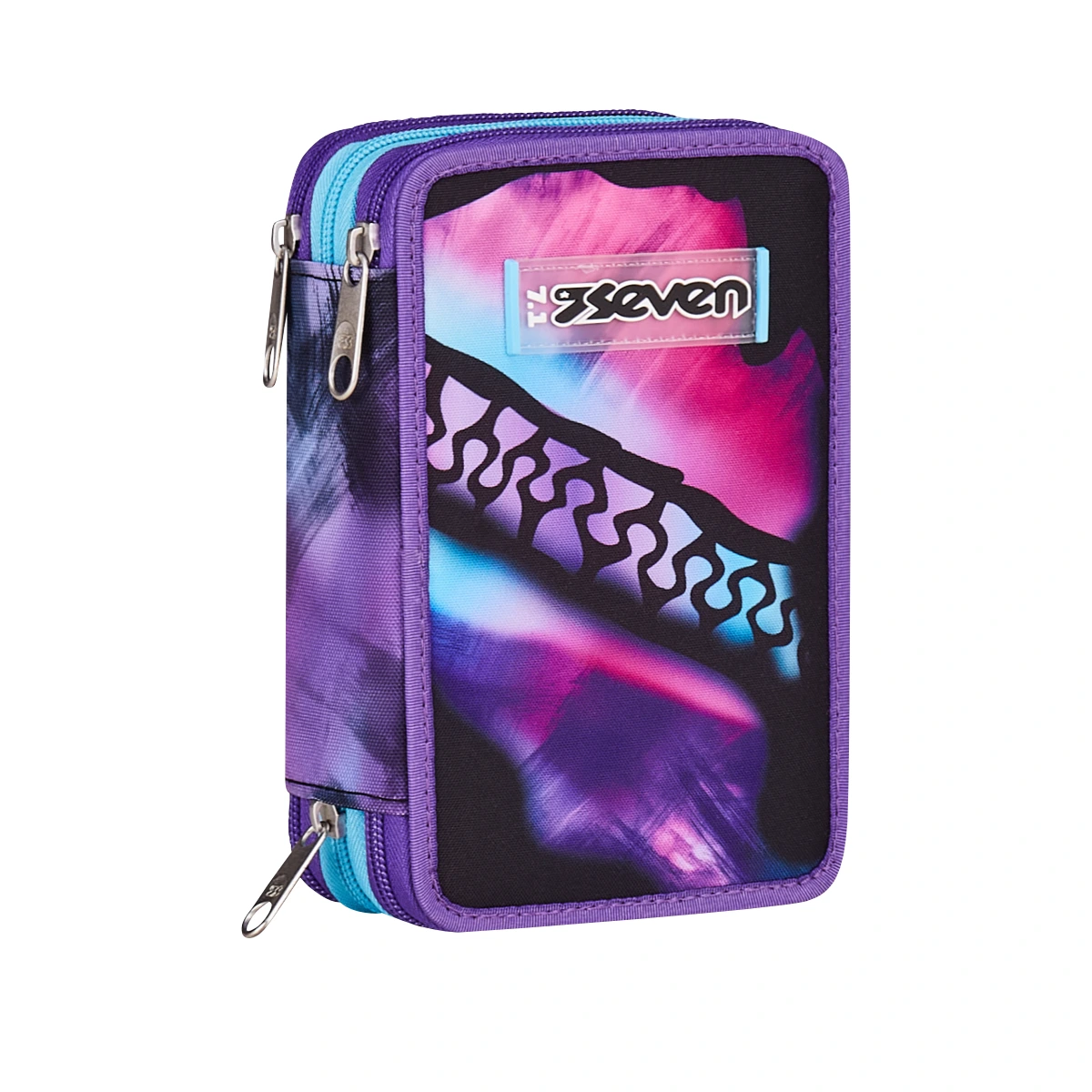 Featured image for “Astuccio SEVEN 3 Zip - PINK FUSION - Bambina”
