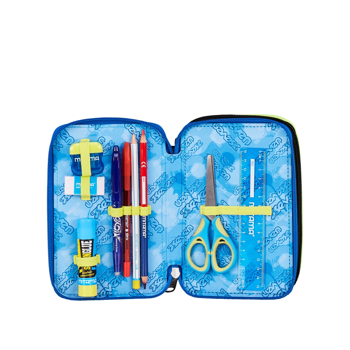 Astuccio SEVEN 3 Zip - BUZZY NOTE BOY - Bambino - immagine 3