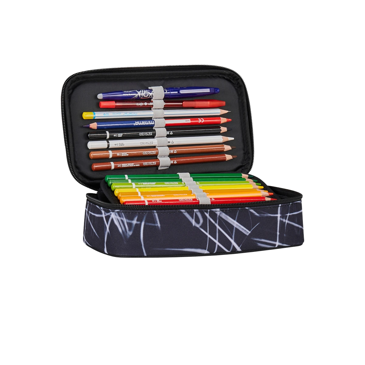 Astuccio Quick Case SEVEN Freethink Graffi Bianco Nero - immagine 3