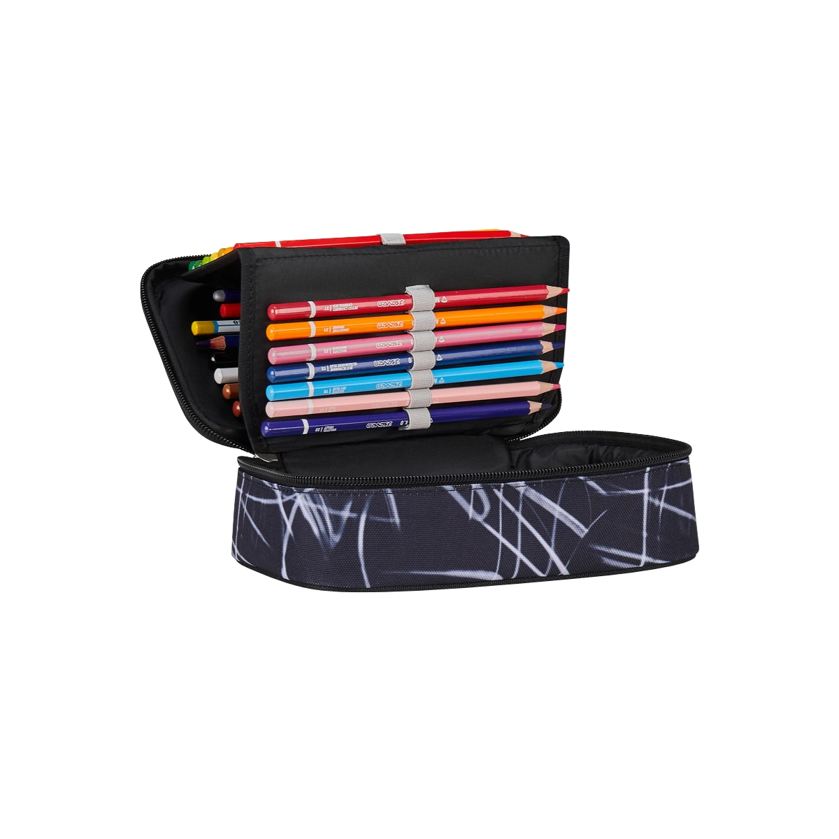 Astuccio Quick Case SEVEN Freethink Graffi Bianco Nero - immagine 4