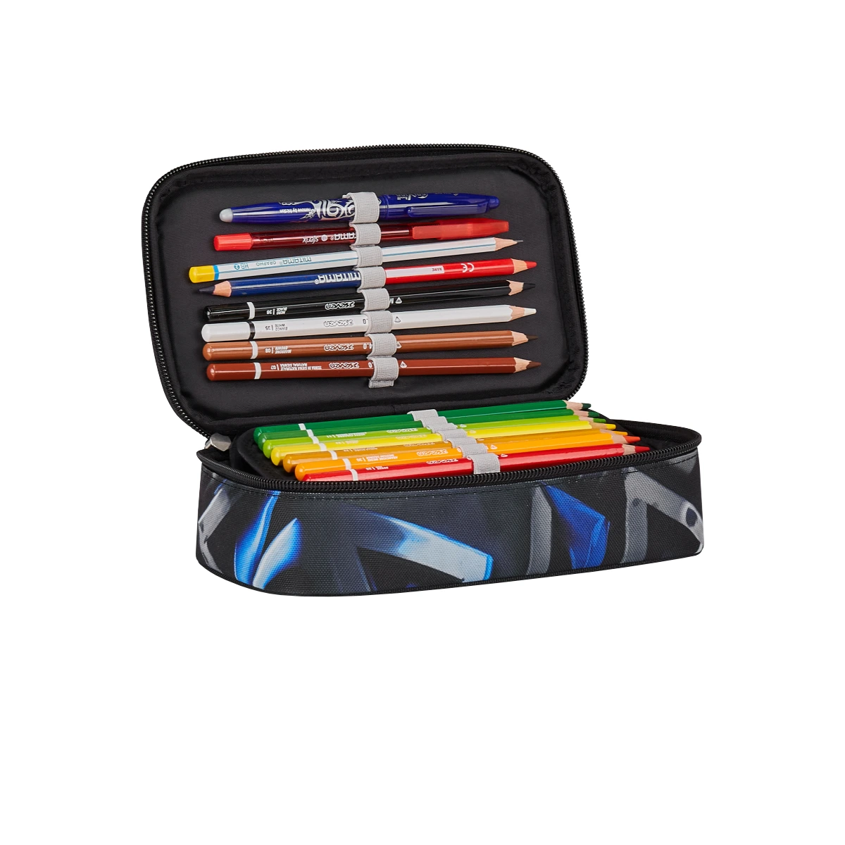 Astuccio Quick Case SEVEN Freethink Zig Zag Nero Blu - immagine 4