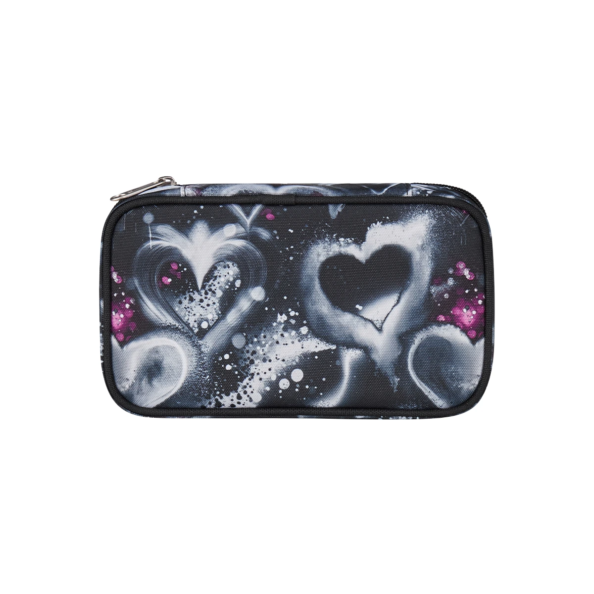 Astuccio Quick Case SEVEN Freethink Cuori Bianco Nero - immagine 6