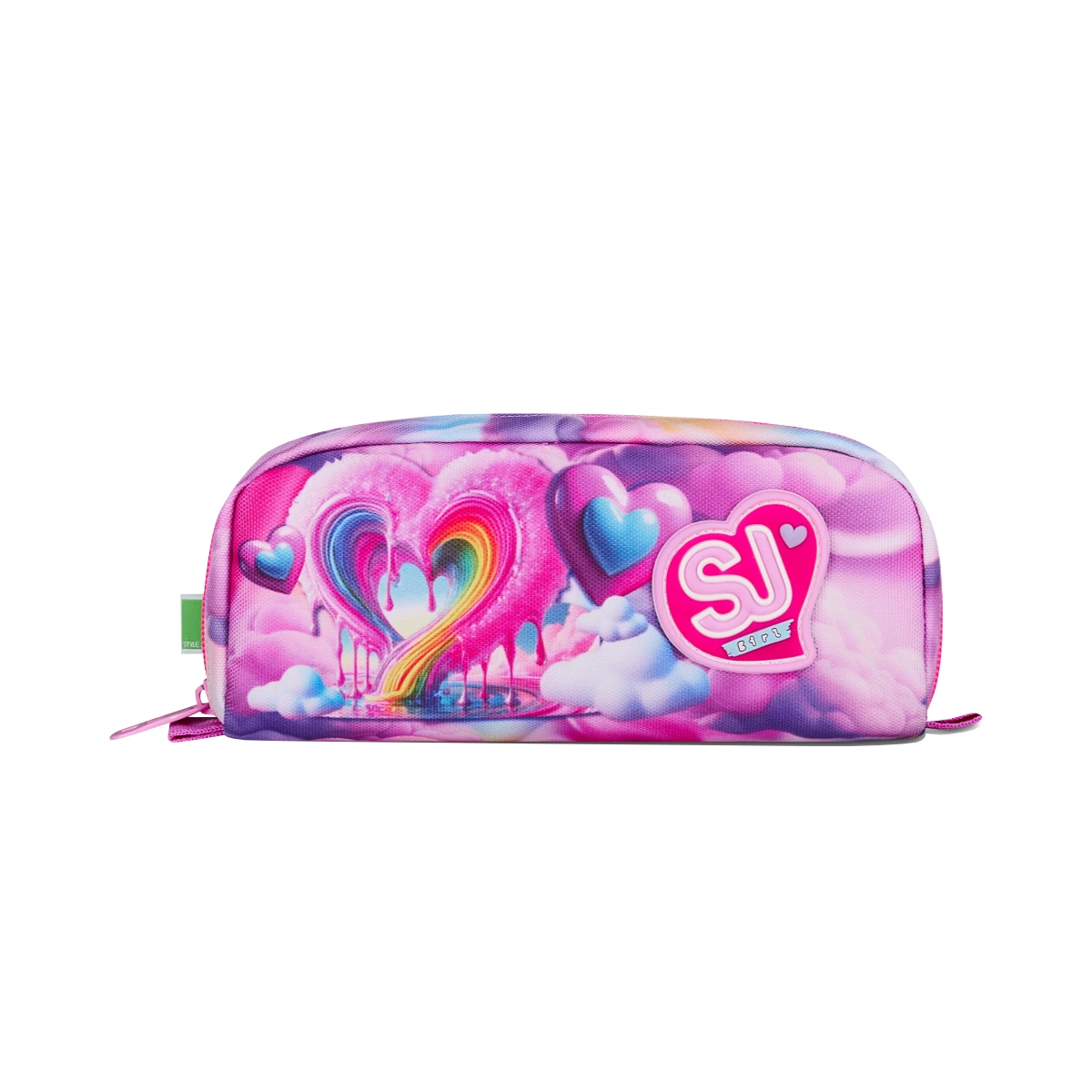 Bustina SJ Portapenne JOYFUL PINS Girl Cuore Bambina - immagine 3