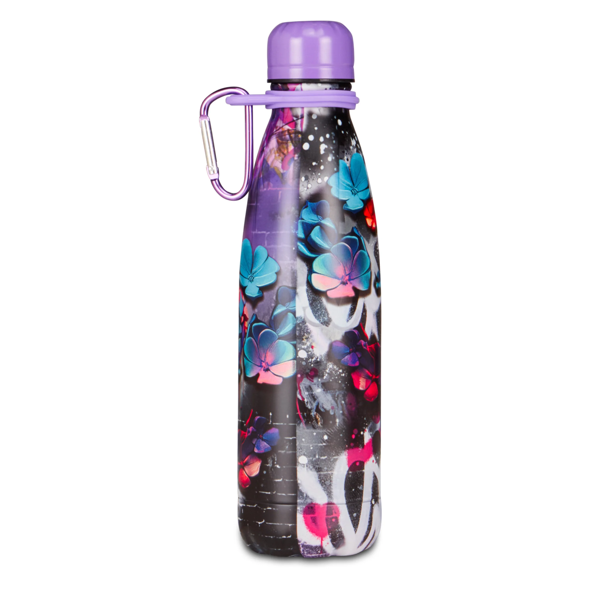 Borraccia Seven Termica Bambina - LOVEPASS - Cuore Lilla - immagine 2