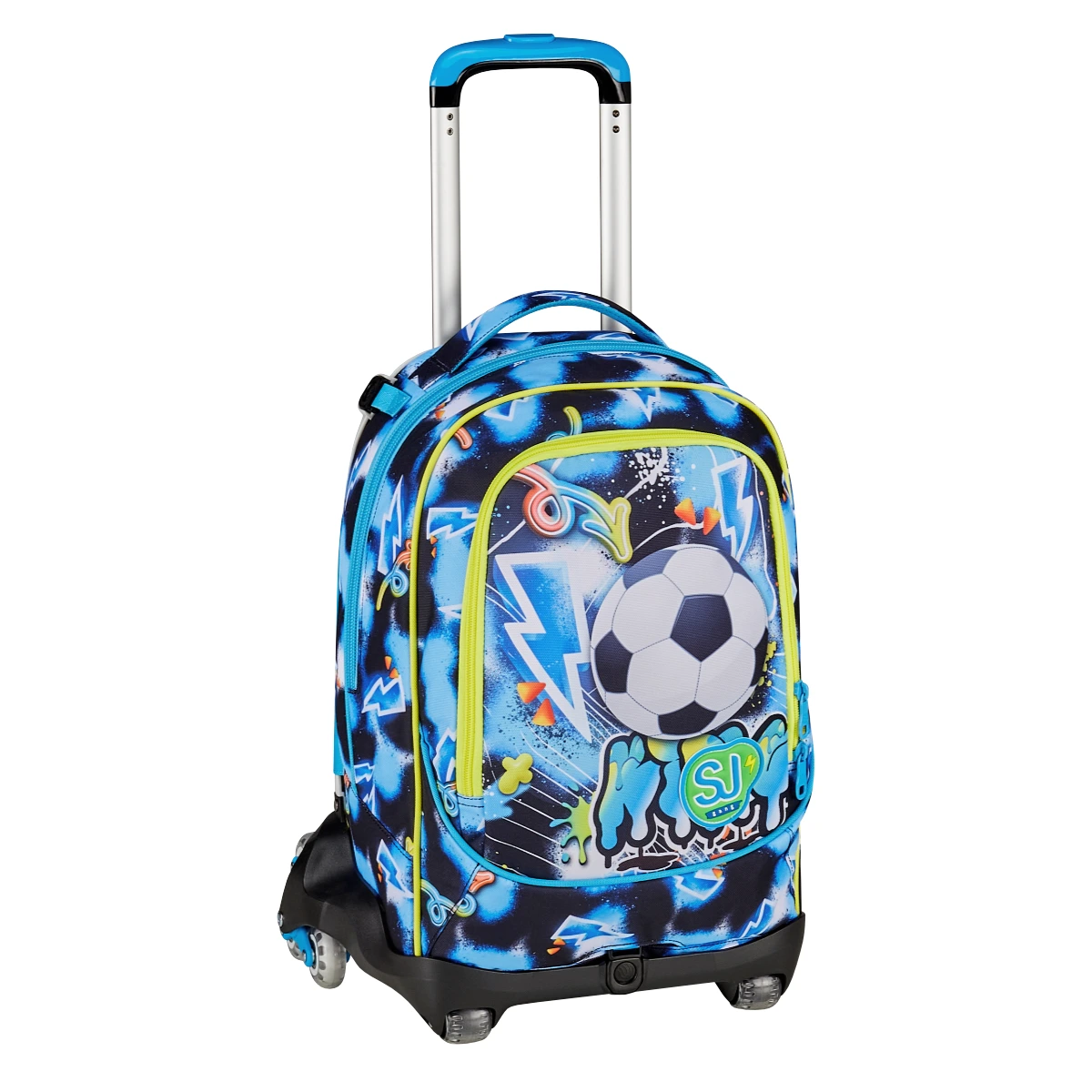 Trolley SJ Separabile 8 RUOTE - GLOWGAME - Palla Calcio Bambino - immagine 2