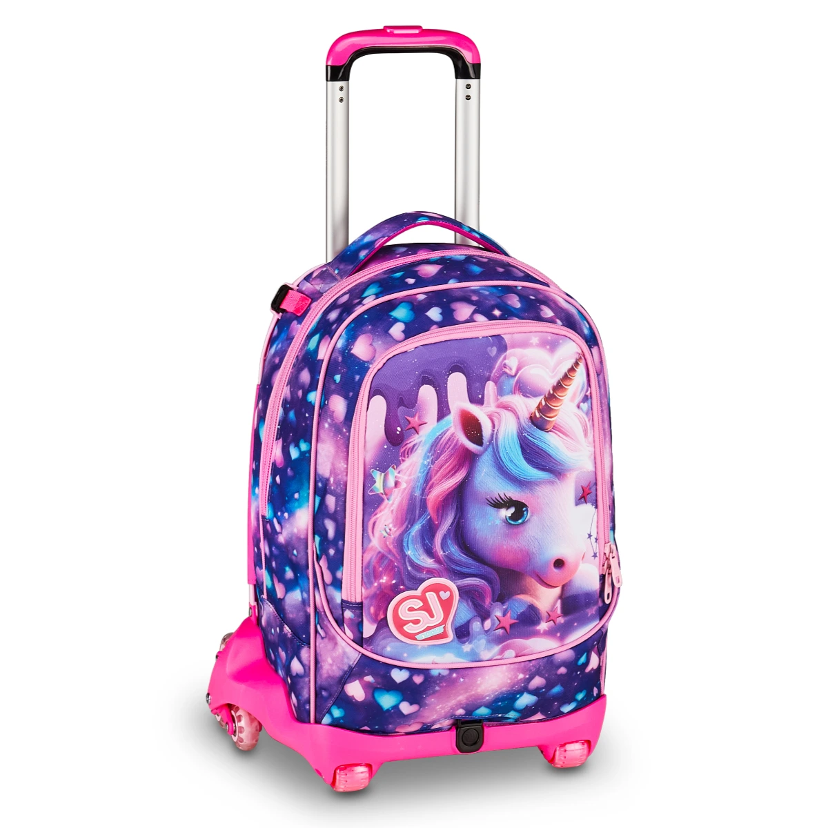 Featured image for “Trolley SJ Separabile 8 RUOTE - PIXIE UNICORN - Unicorno Bambina”