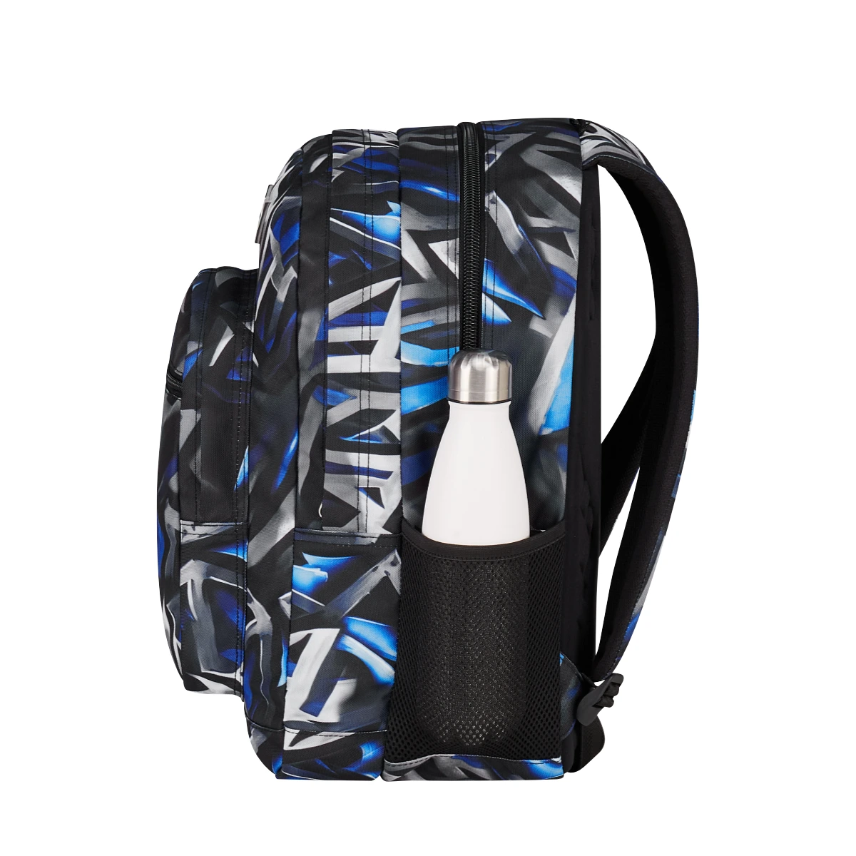 Zaino SEVEN Freethink - ZIG ZAG Nero Blu - Bambino - immagine 2