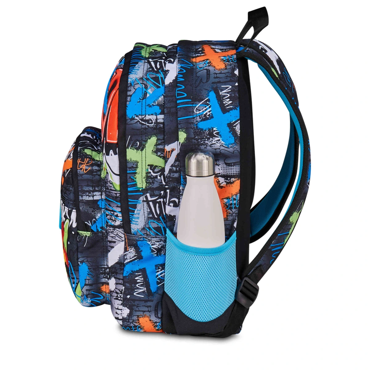 PACCHETTO Zaino + Astuccio SJ Ever Bambino - HIGH FLAMES - - immagine 4