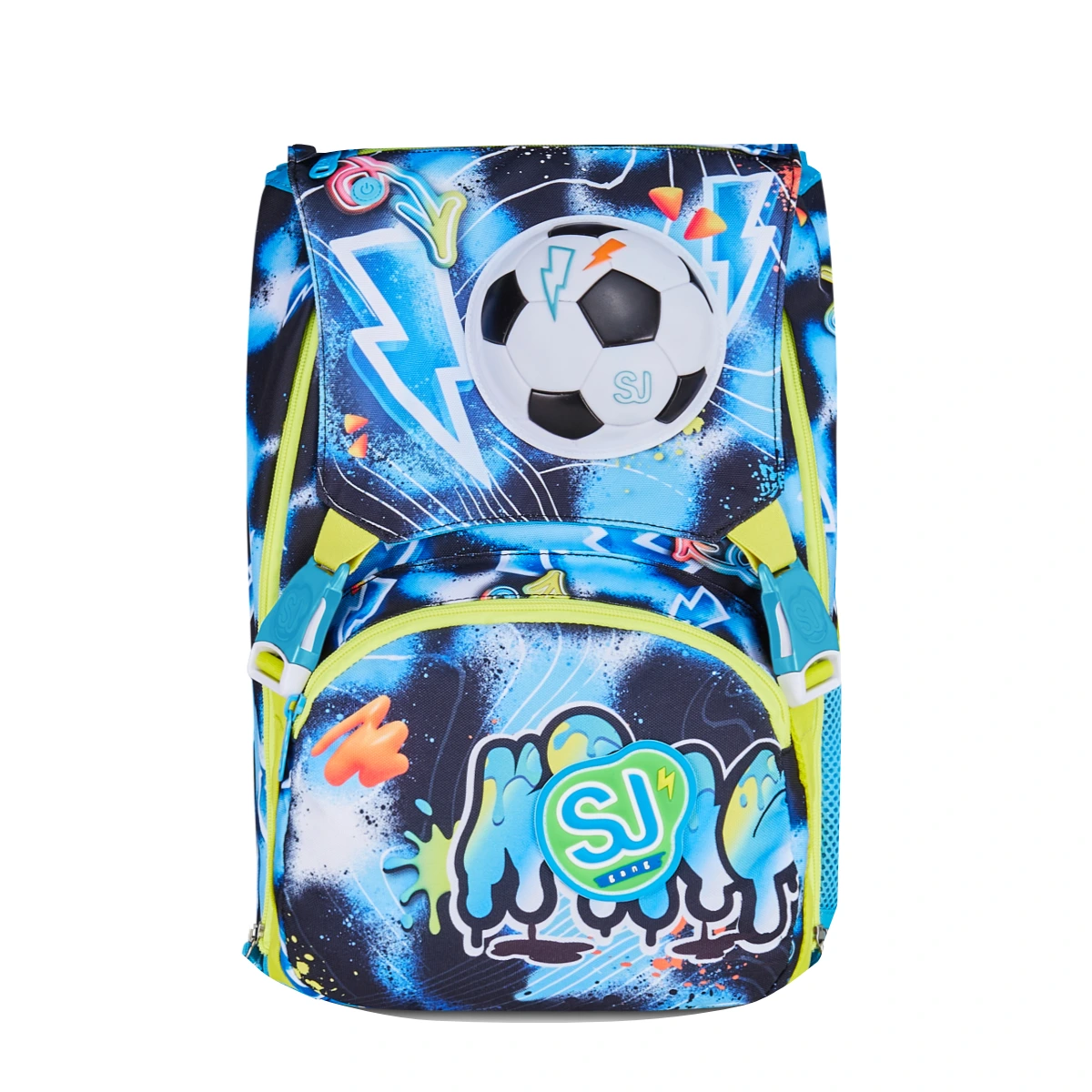 Featured image for “Zaino SJ Estensibile Big Bambino - GLOWGAME - Palla Calcio 3D Luminosa”