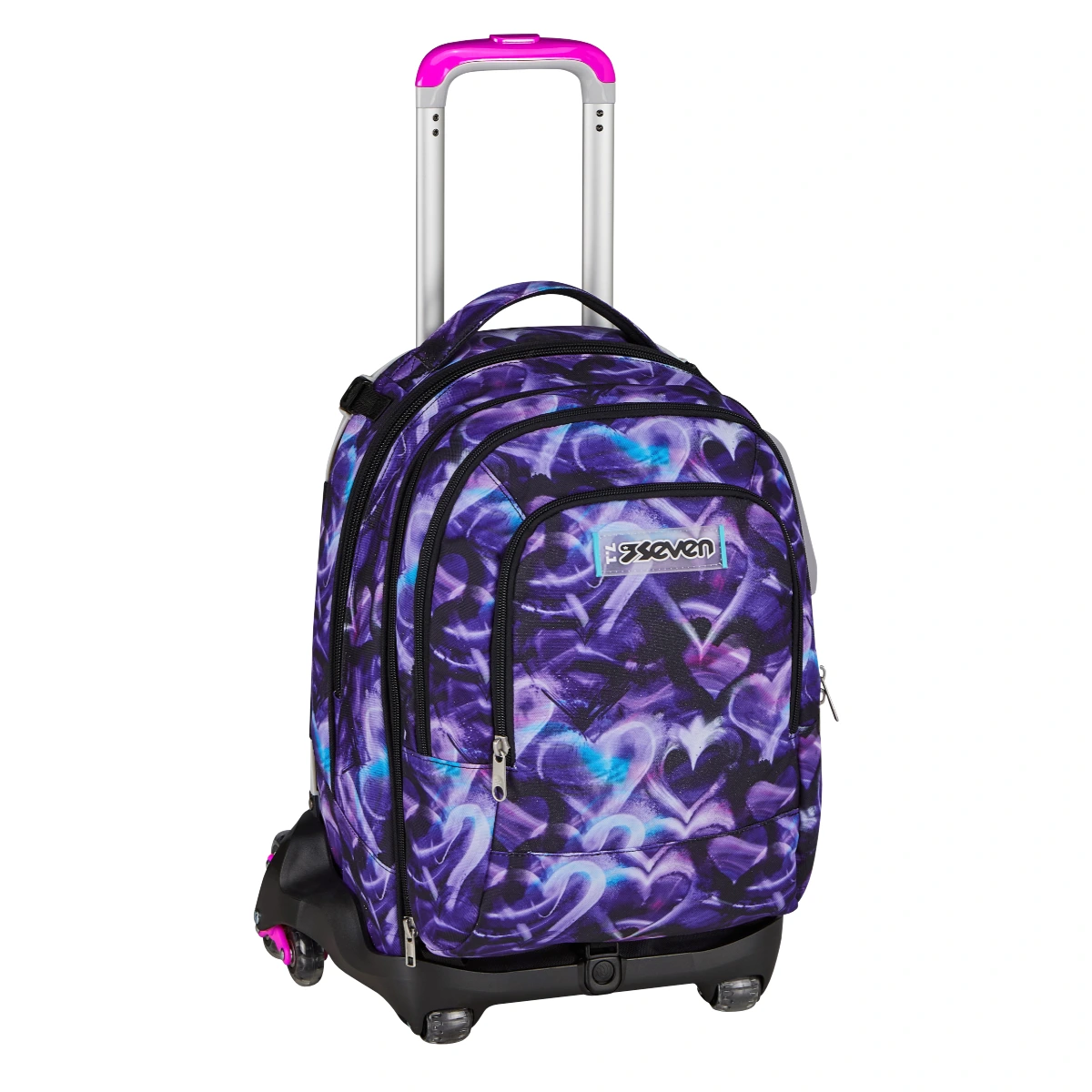 Trolley SEVEN Separabile 8 RUOTE DETACH - EXTRA GRANDE - Lovepass - immagine 3