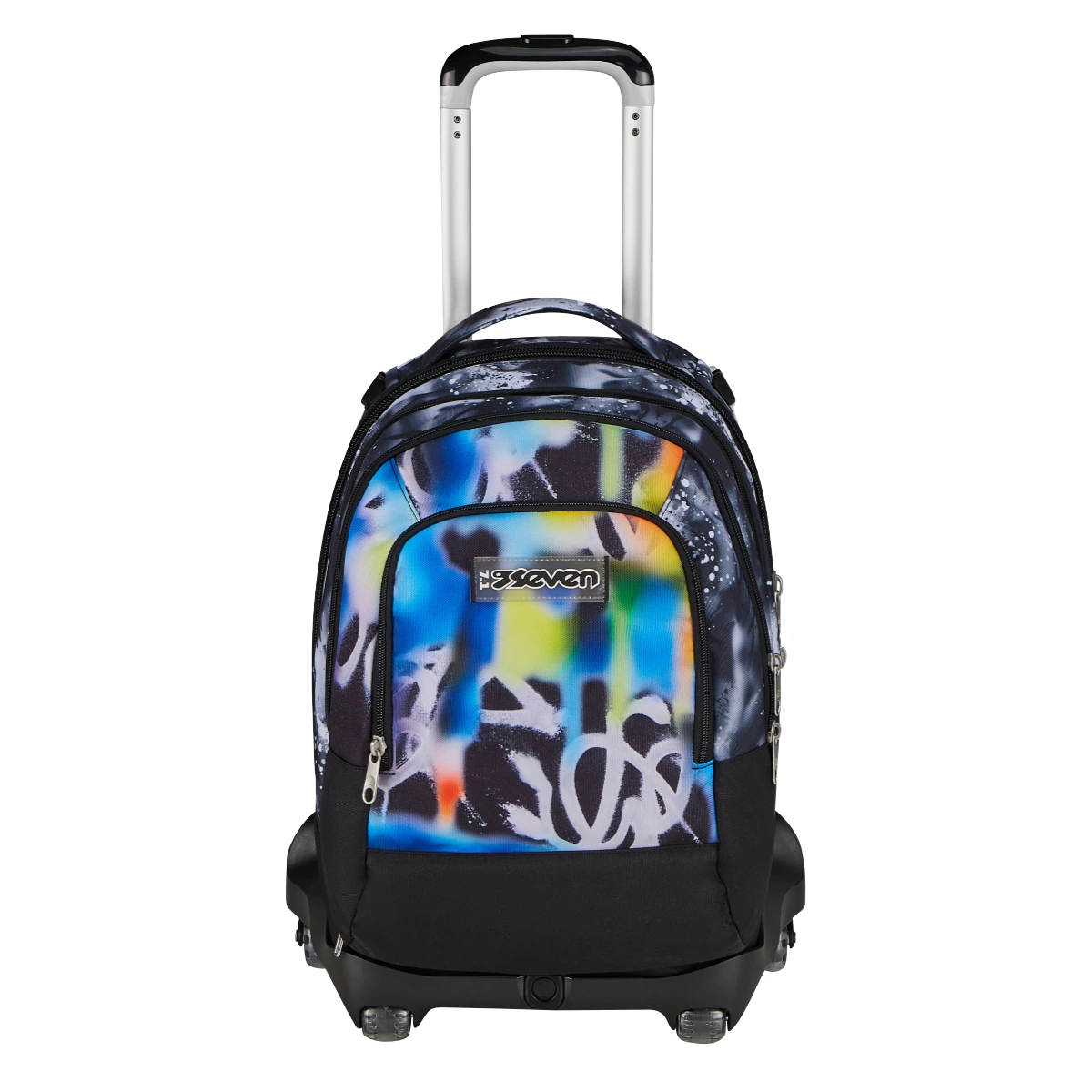Trolley SEVEN Separabile 8 RUOTE DETACH - EXTRA GRANDE - Buzzy Note Boy - immagine 2