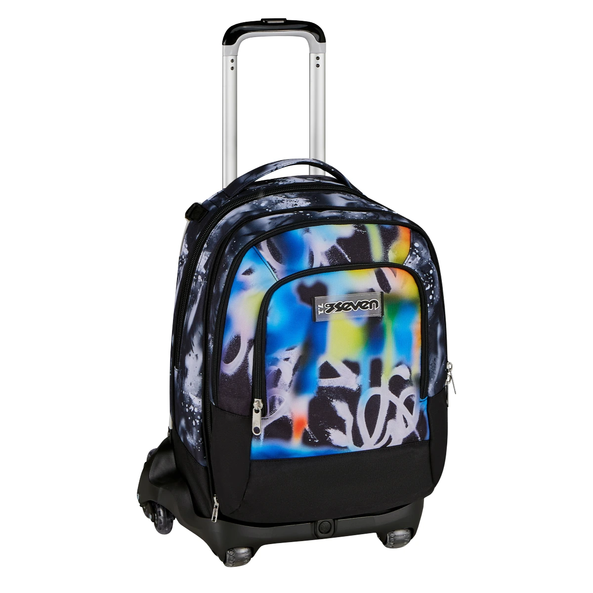 Trolley SEVEN Separabile 8 RUOTE DETACH - EXTRA GRANDE - Buzzy Note Boy - immagine 3