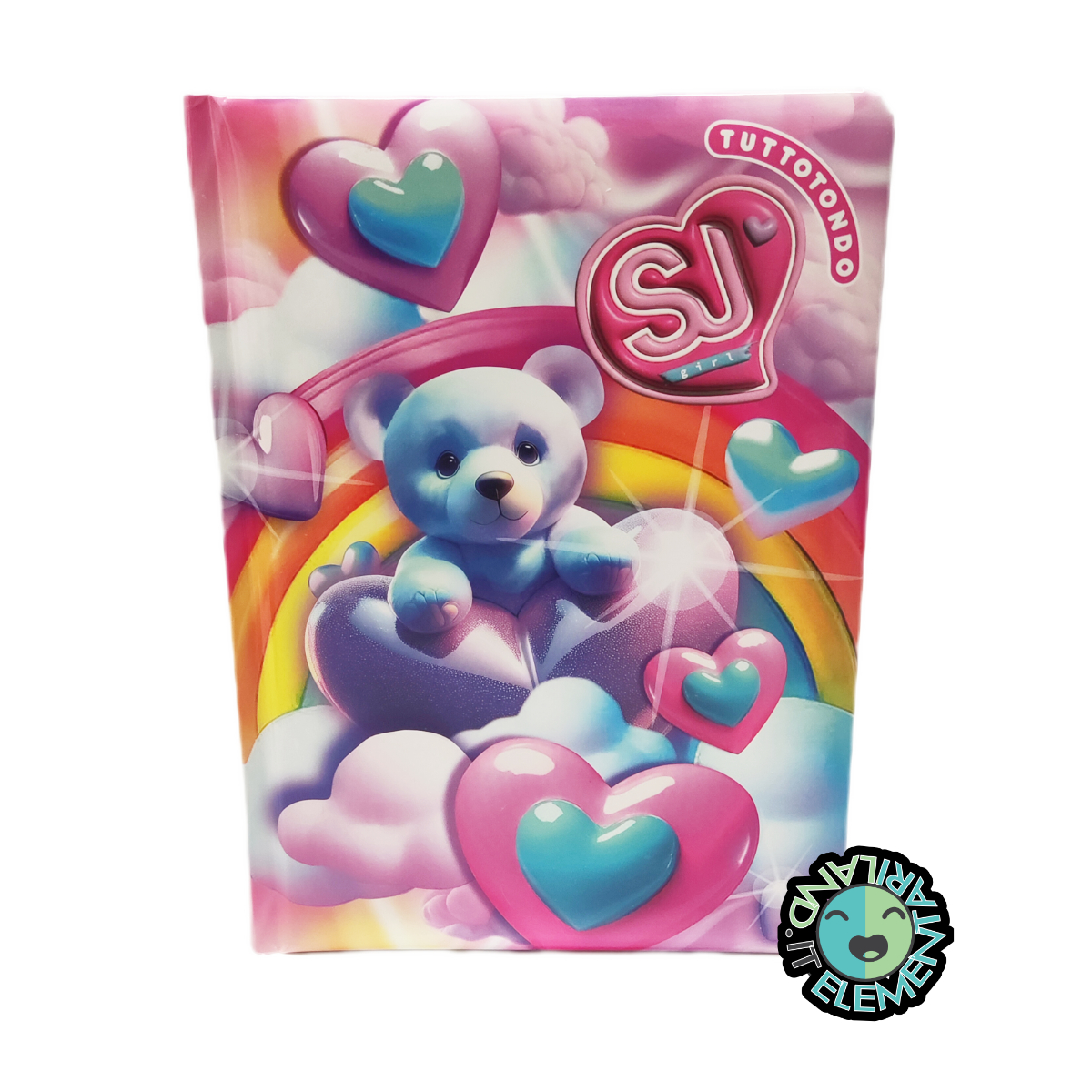 Featured image for “Diario Scuola Elementare DATATO 2026-2027 SJ Bambina Orsetto”