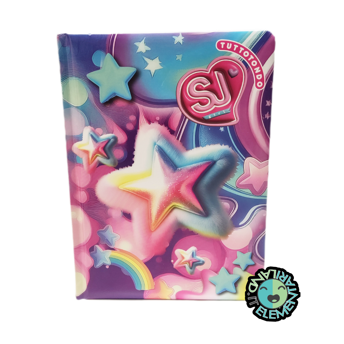 Featured image for “Diario Scuola Elementare DATATO 2026-2027 SJ Bambina Stella”