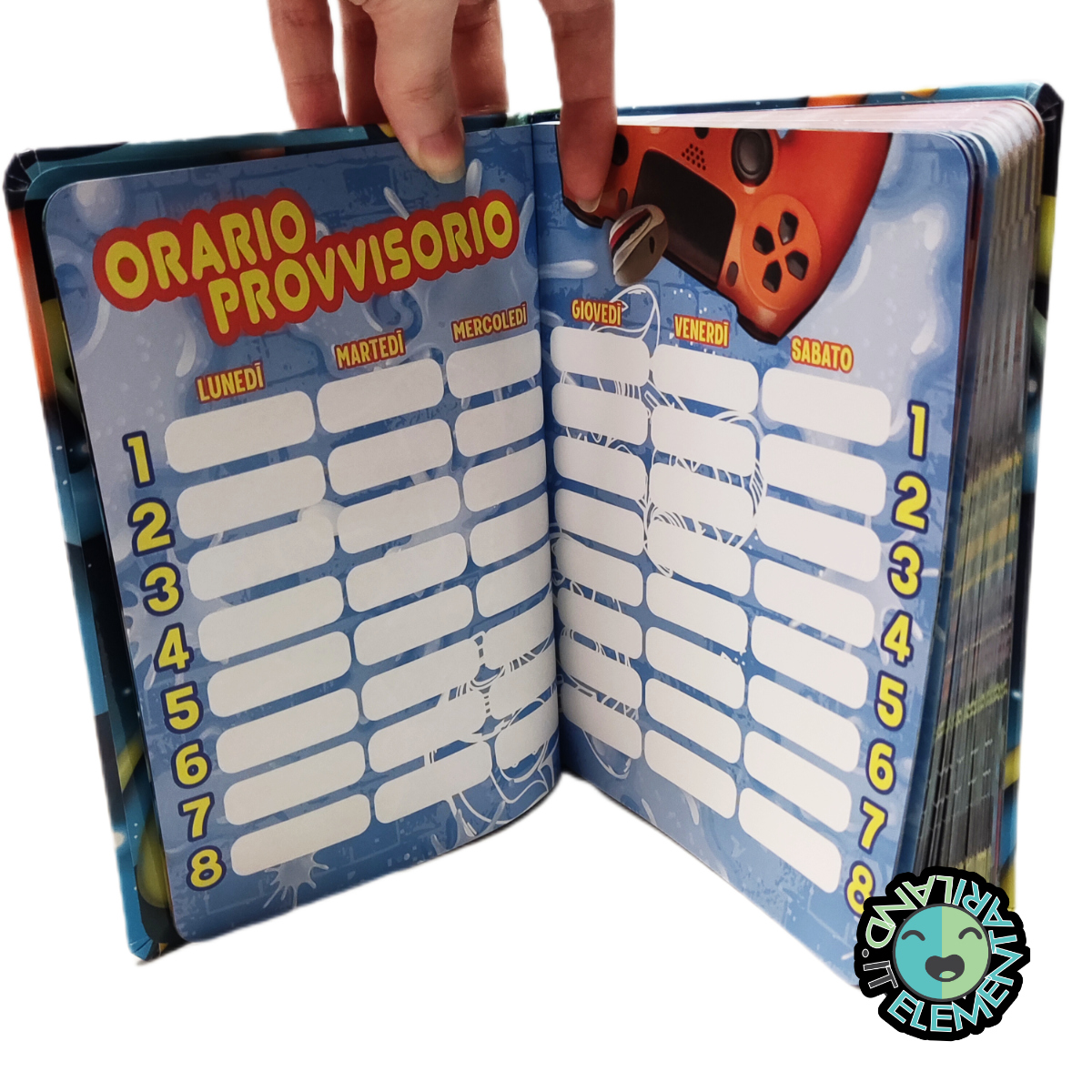 Diario Scuola Elementare DATATO 2026-2027 SJ Bambino Astronauta - immagine 3