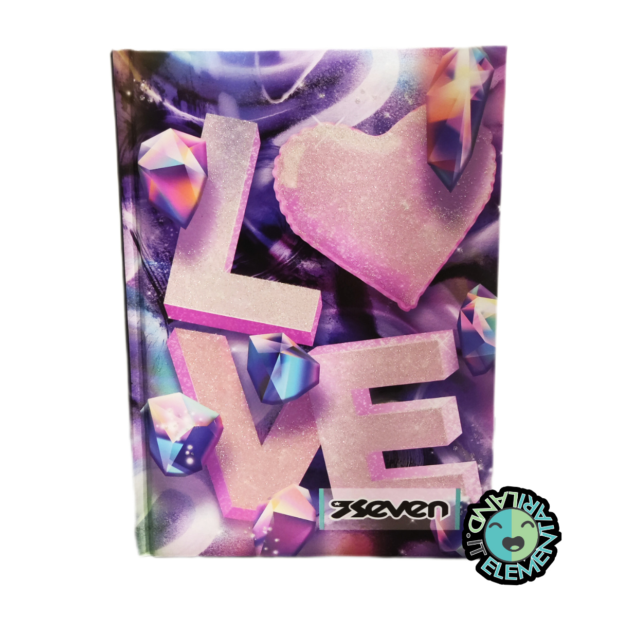 Featured image for “Diario Scuola Elementare DATATO 2026-2027 SEVEN Love”