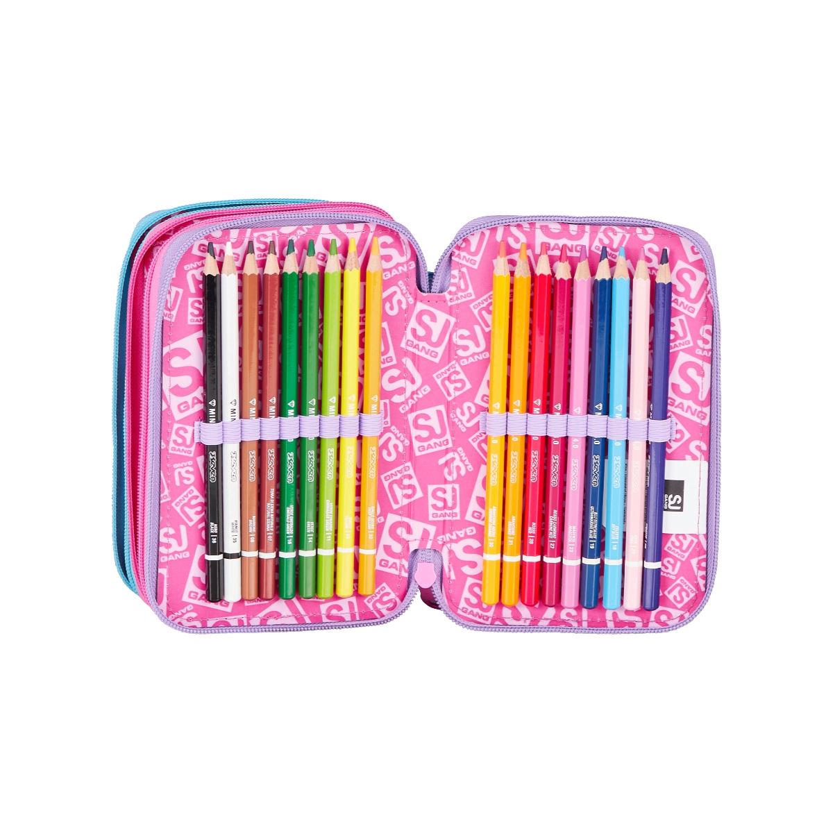 Astuccio SJ 3 ZIP - LED UNICORN GIRL - Unicorno - immagine 5