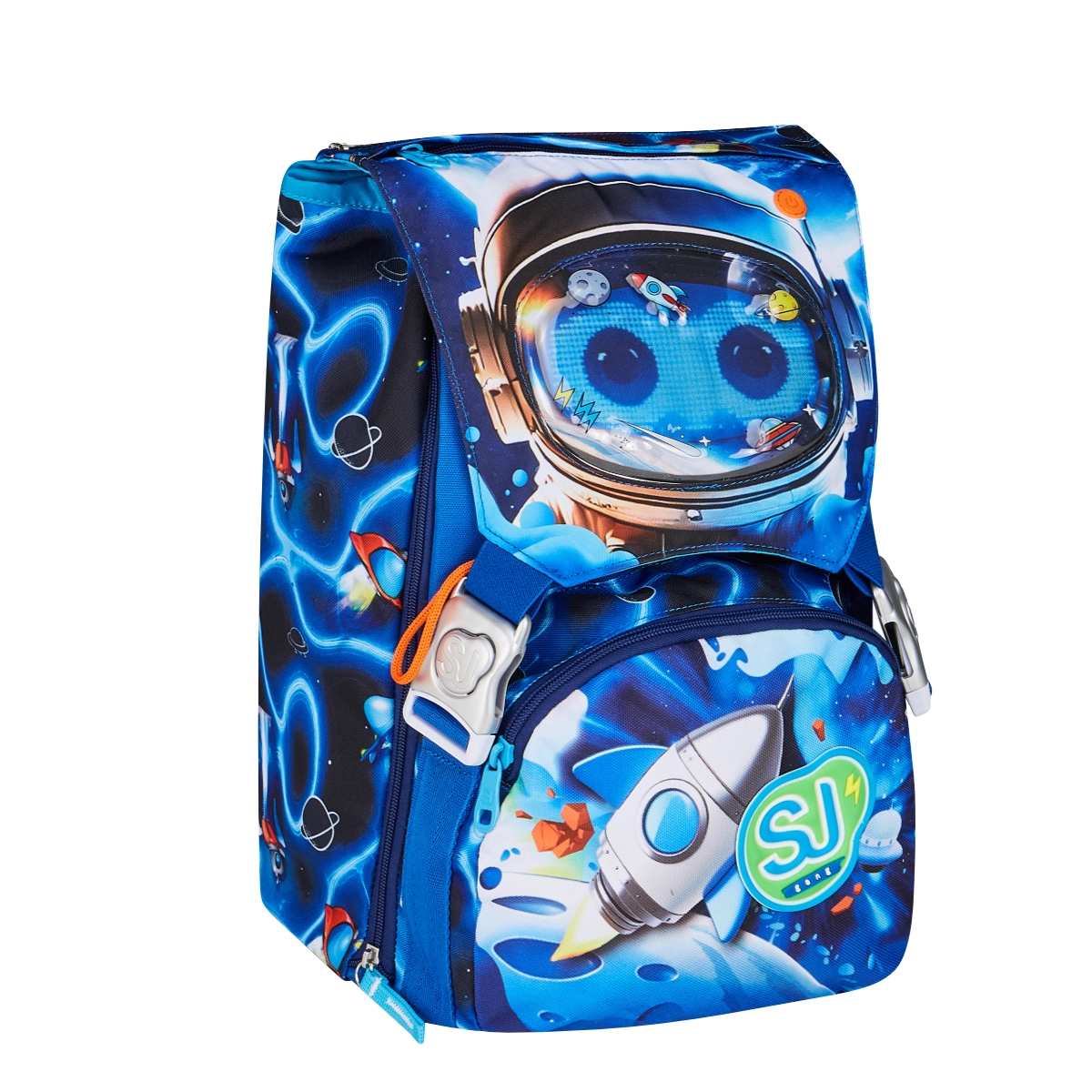 Zaino SJ Estensibile Big Bambino - SPACE LED BOY - Astronauta Led - immagine 3