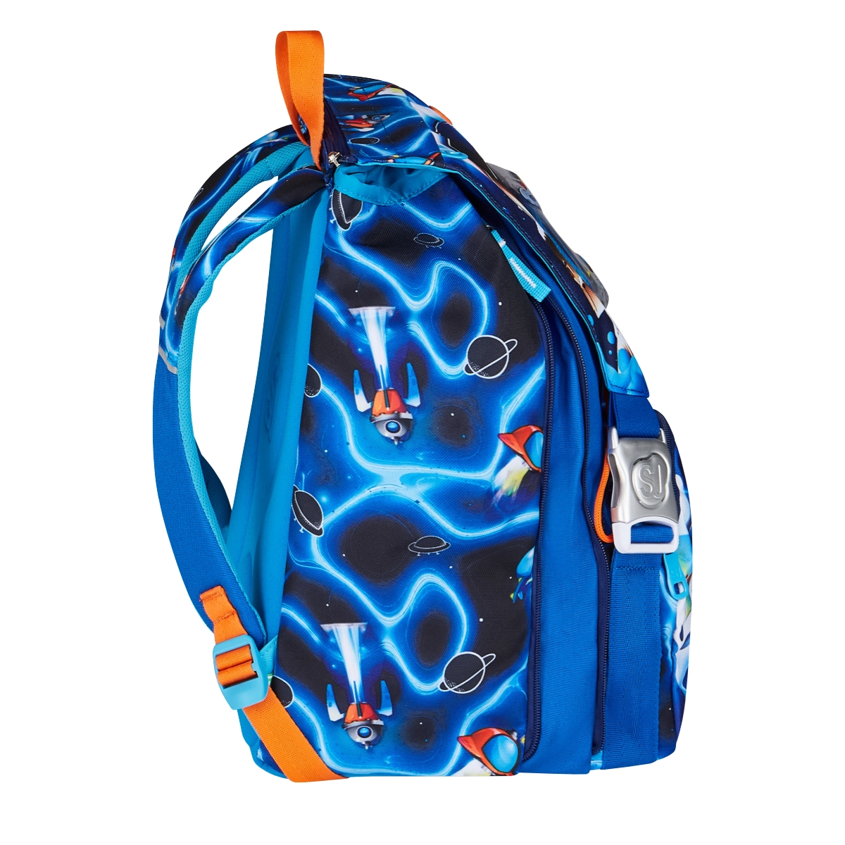 Zaino SJ Estensibile Big Bambino - SPACE LED BOY - Astronauta Led - immagine 5