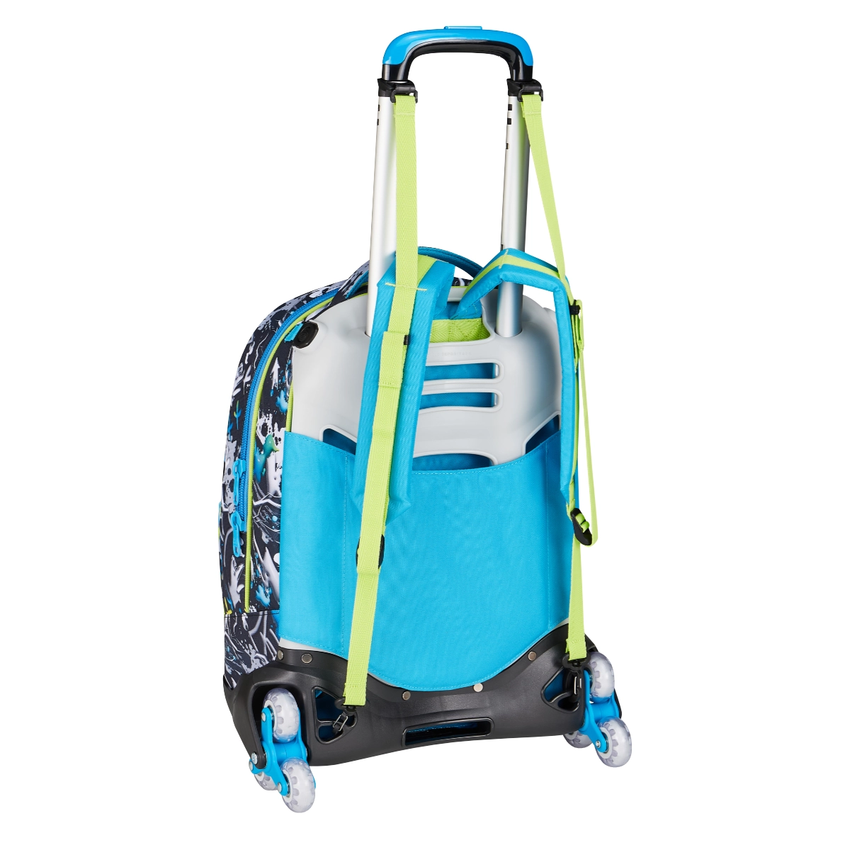 Trolley SJ Separabile 8 RUOTE - GLACE PANTHER BOY - Pantera - immagine 5