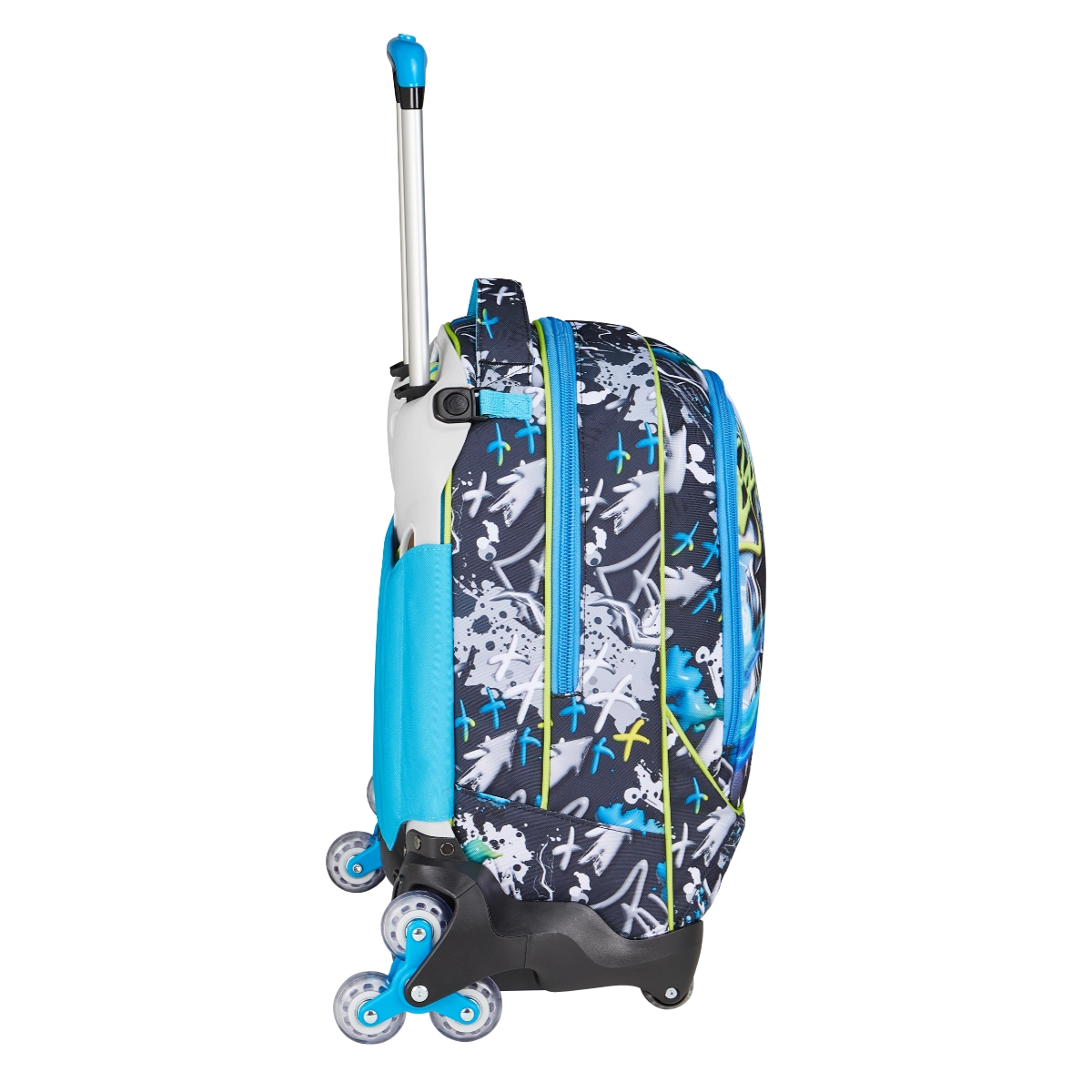 Trolley SJ Separabile 8 RUOTE - GLACE PANTHER BOY - Pantera - immagine 3