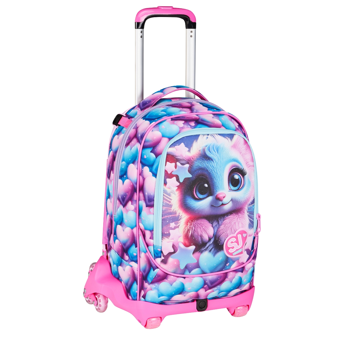 Trolley SJ Separabile 8 RUOTE - MAGICAL FANTASY GIRL - Cricetino Bambina - immagine 3