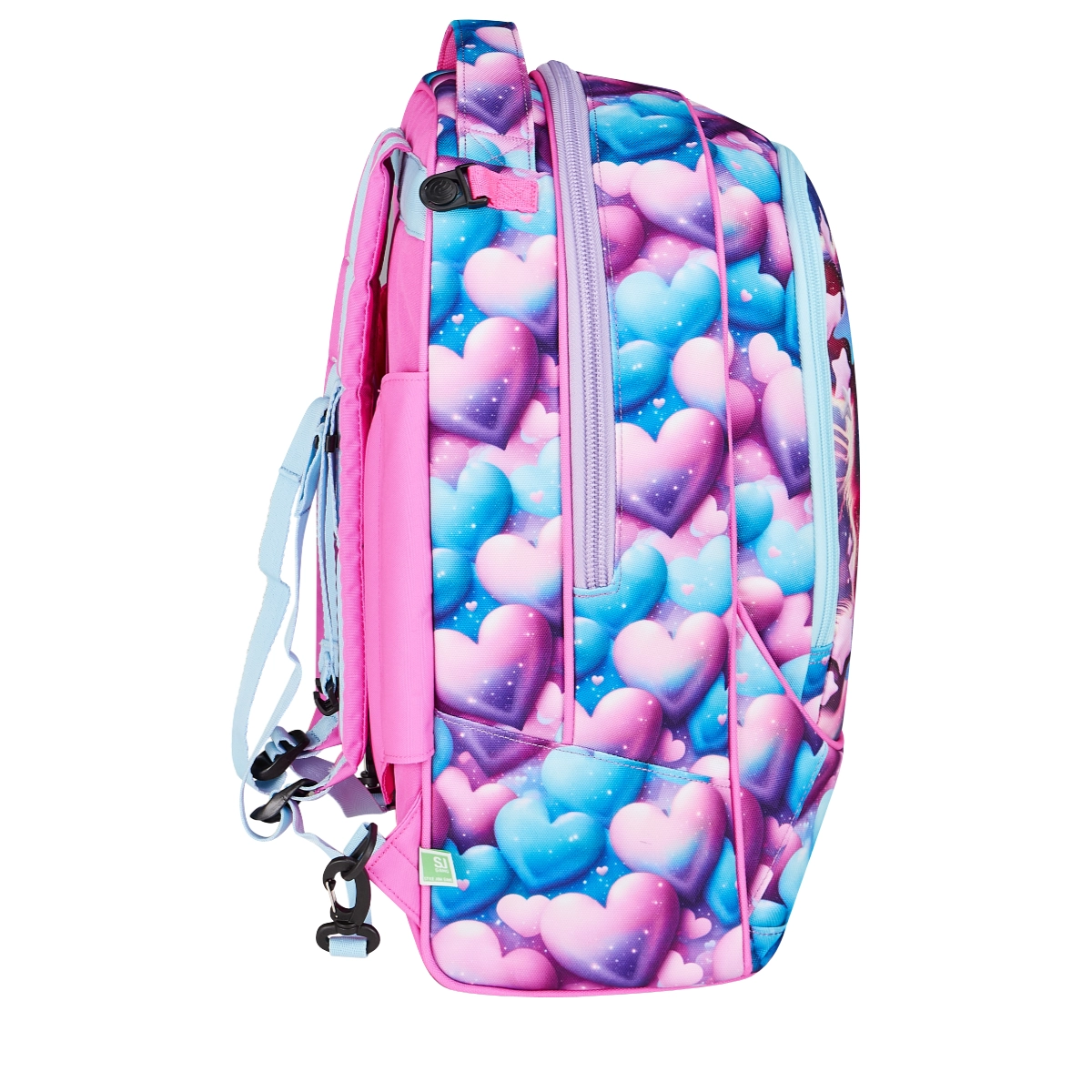 Trolley SJ Separabile 8 RUOTE - MAGICAL FANTASY GIRL - Cricetino Bambina - immagine 8